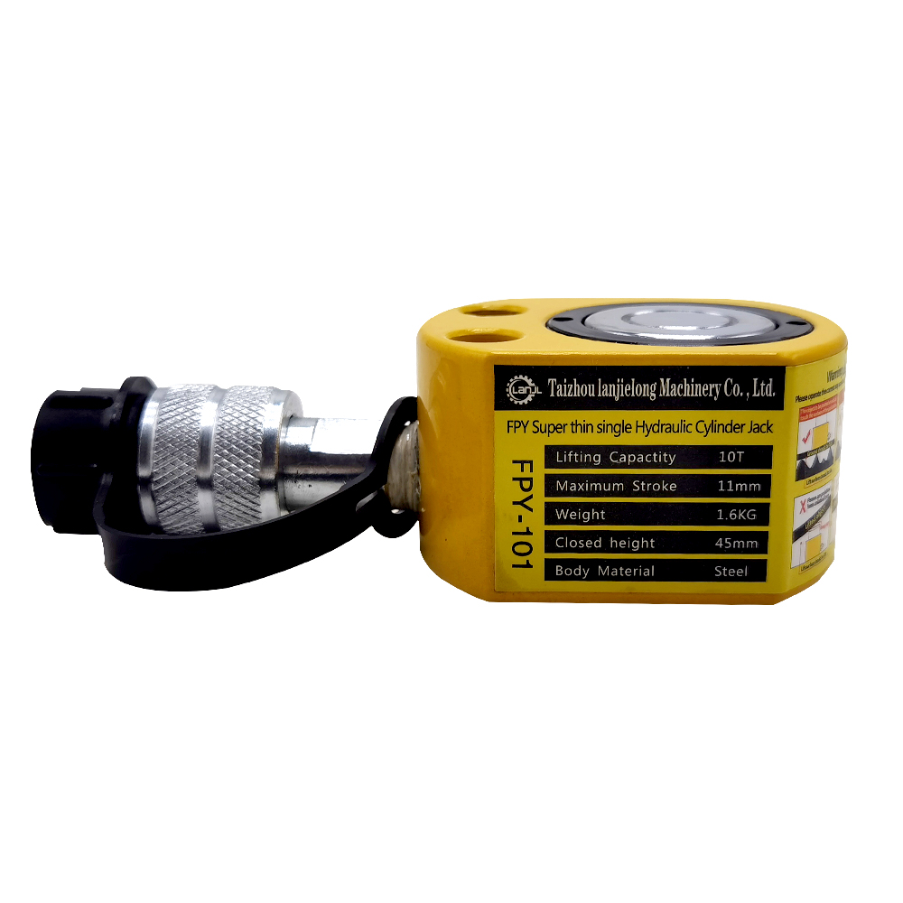 10 Tons Hydraulic Cylinder Jack 0.43 Inches Stroke Single