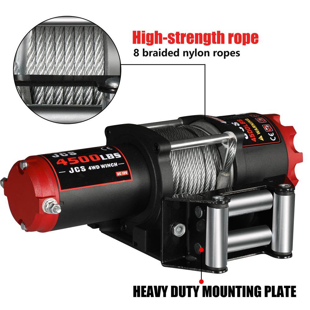 ポチさん専用❕ATV 4500 電動ウインチ 12V DC Amazon.co.jp: ORCISH 4500ポンド 12V DC 防水電動ウインチ、ATV