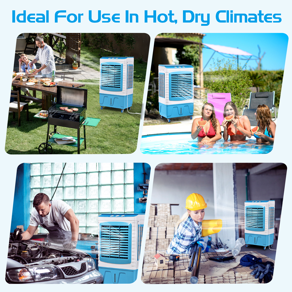 Bolton Tools Speed Portable Evaporative Air Cooler,110V AC