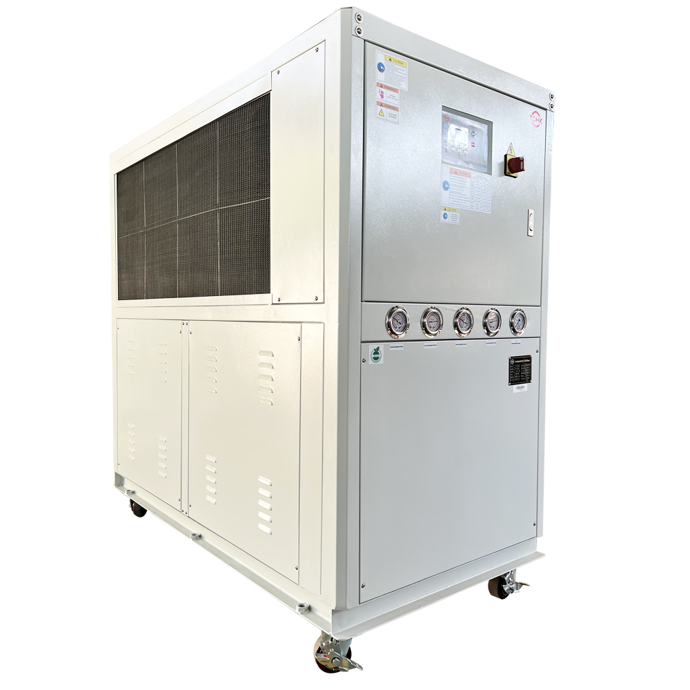 Bolton Tools 15 Tons Air-cooled Industrial Chiller 460V/60hz Phase,264L  Tank for Plastic Industry