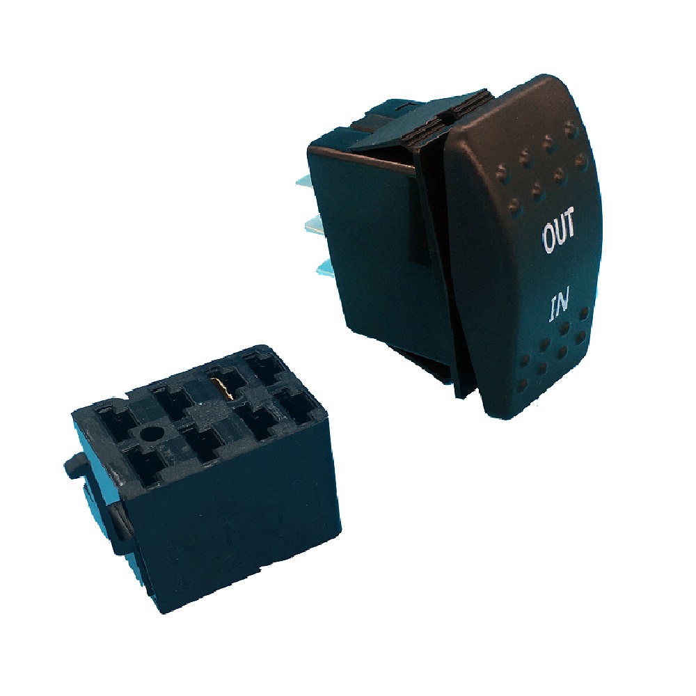 DPDT Momentary Rocker Switch HYY Momentary ON Off ON Rocker Switch DPDT ...